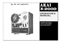 Akai X-200-D-Owners-Manual 
